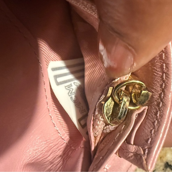 MCM Tri-Color Wallet with Gold Accents - Picture 10 of 16